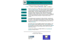 Desktop Screenshot of clio.fivecolleges.edu